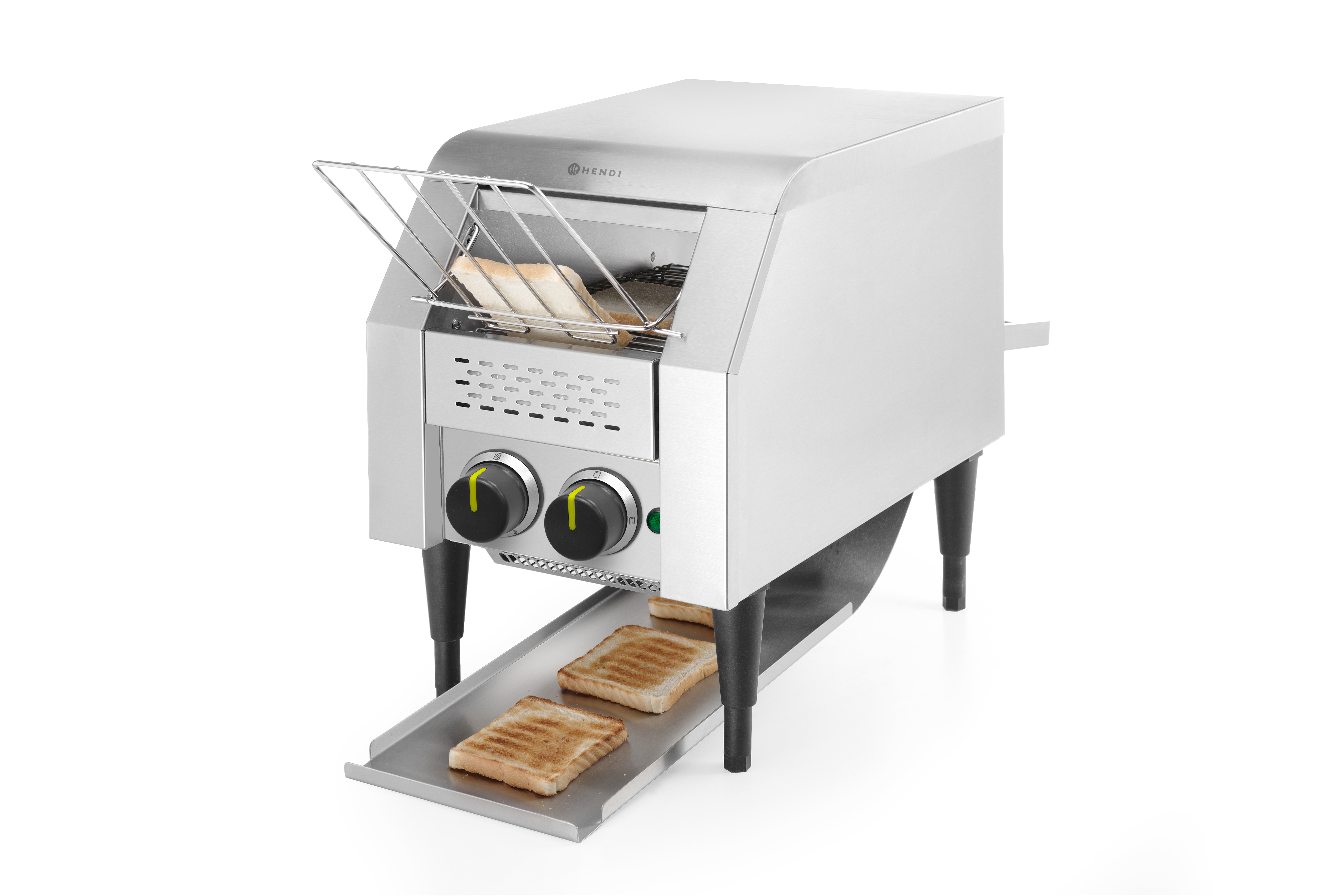 Horno tostador de pan con cinta transportadora 2.6 KW 468*418