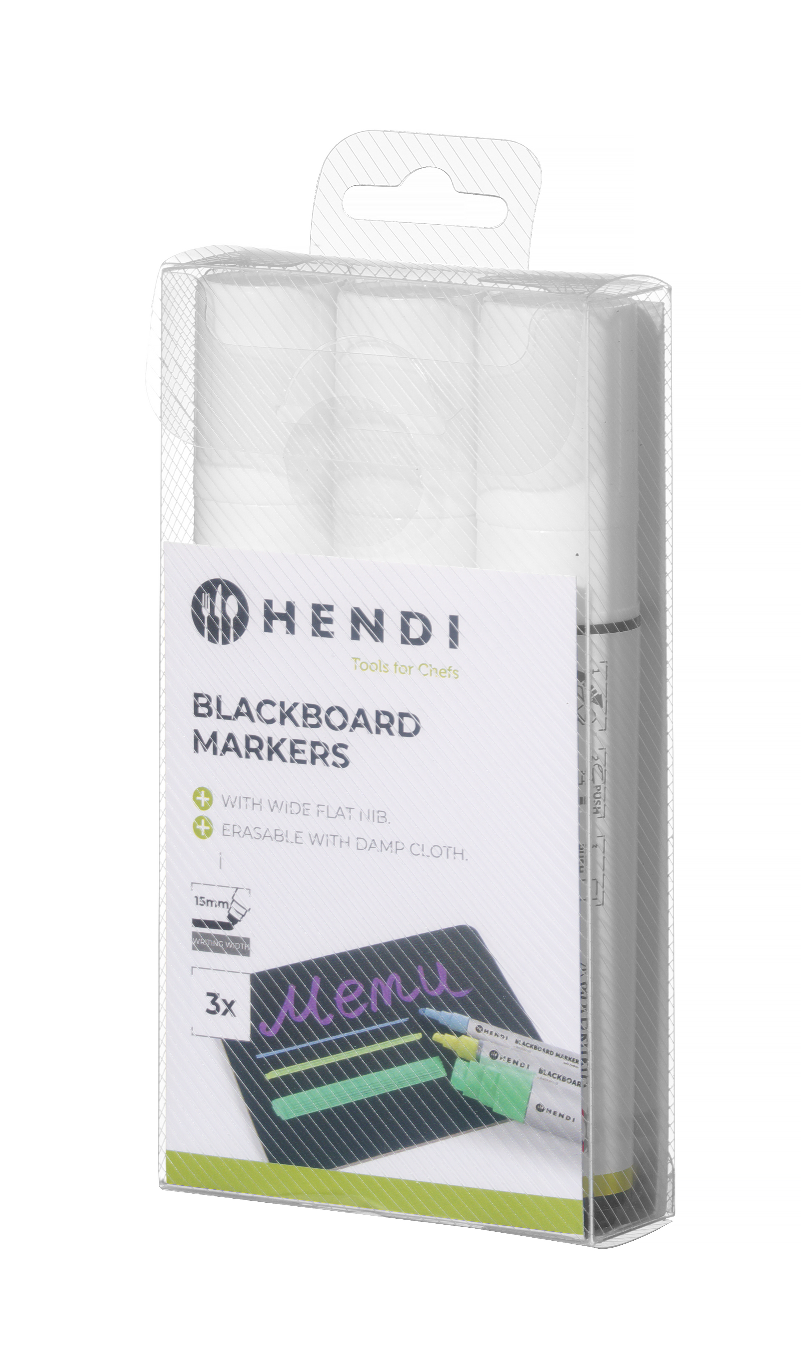 Blackboard markers 15 mm - HENDI Tools for Chefs