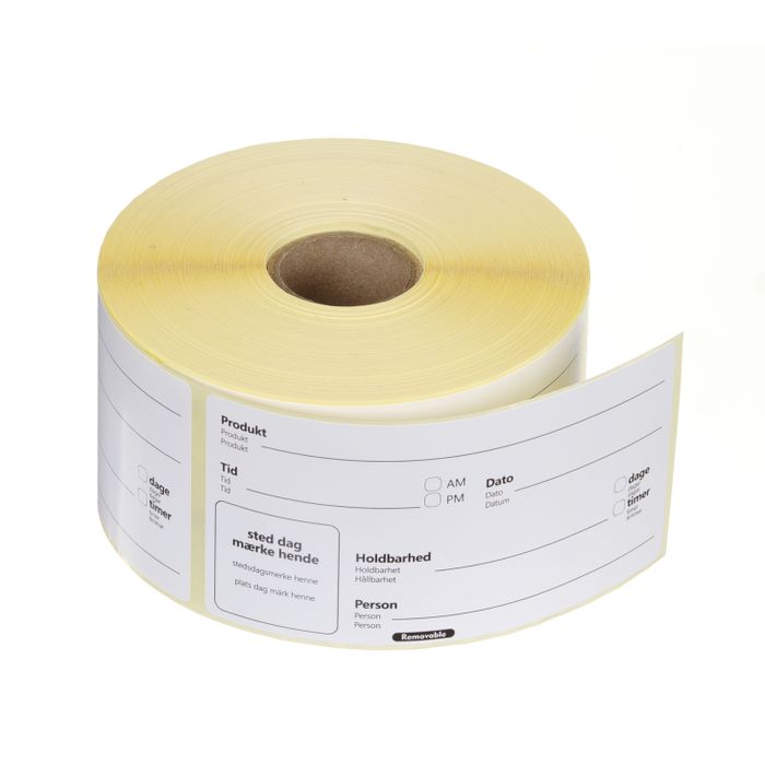 Pro Pak Food Rotation Labels Food rotation labels, multi-use, easy removable - HENDI Tools for Chefs