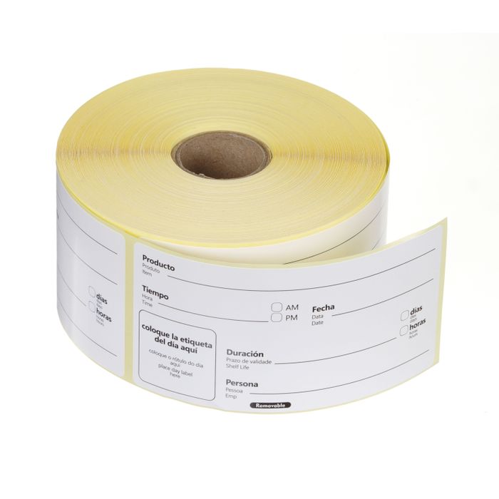 Pro Pak Food Rotation Labels Food rotation labels, multi-use, easy removable - HENDI Tools for Chefs