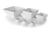 Square bowl, HENDI, White, 270x270x(H)105mm 2