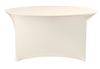 Table cover round, HENDI, Cream, ⌀1800x(H)760mm 1