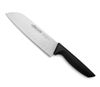 Santoku knife with Granton edge, NIZA series, Arcos, Black, (L)314mm 1