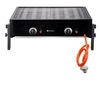 Gas Grill Roast-Master Pro Black, HENDI, Black, 11,6kW, 790x560x(H)330mm 1