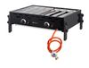 Gas Grill Roast-Master Pro Black, HENDI, Black, 11,6kW, 790x560x(H)330mm 2