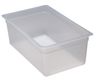 Container GN 1/1 transparent polypropylene., Cambro, GN 1/1, 25,6L, Transparent, 325x530x(H)200mm 1