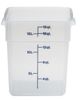 Przezroczysty pojemnik polipropylenowy na żywność CamSquare, Cambro, Camsquare, 17,2 l, 17,2L, transparentny, 256x310x(H)320mm 1