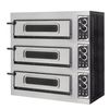 3-step pizza oven BASIC 3/50 GLASS AND LIGHT, Prismafood, 400V/1200W, 915x690x(H)900mm 2