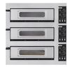 3-step pizza oven BASIC 3/50 GLASS AND LIGHT, Prismafood, 400V/1200W, 915x690x(H)900mm 1