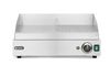 Griddle half ribbed, HENDI, Profi Line, 1/2 flat, 1/2 ribbed, 230V/2400W, 527x404x(H)233mm 1
