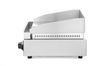 Griddle half ribbed, HENDI, Profi Line, 1/2 flat, 1/2 ribbed, 230V/2400W, 527x404x(H)233mm 3
