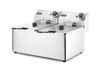Deep fryer Kitchen Line - 2x 8L, HENDI, Kitchen Line, 16L, 230V/7000W, 542x430x(H)351mm 3