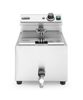 Frytownica manualna z kranem spustowym, 8 l, HENDI, Profi Line, 8L, jasnoszary, 230V/3500W, 305x515x(H)354mm 1