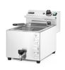 Deep fryer XL with drain tap HENDI GOLIATH, HENDI, 10L, 400V/10200W, 300x585x(H)392mm 3