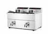 Induction deep fryer with drain tap - 2 x 8 l, HENDI, Profi Line, 16L, 230V/7000W, 577x609x(H)410mm 4