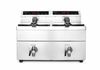 Induction deep fryer with drain tap - 2 x 8 l, HENDI, Profi Line, 16L, 230V/7000W, 577x609x(H)410mm 2