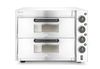 Double deck pizza oven 3000W, HENDI, Silver, 230V/3000W, 580x560x(H)435mm 1
