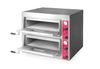 Double chamber pizza oven – electric, electromechanical control, Revolution, 2 chambers, 400V/8400W, 910x820x(H)750mm 3