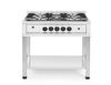 Gas cooker - 5 burners, open frame, HENDI, Kitchen Line, 14,3kW, 900x640x(H)910mm 1