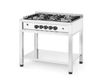 Gas cooker - 5 burners, open frame, HENDI, Kitchen Line, 14,3kW, 900x640x(H)910mm 2