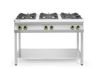Gas cooker 6-burner open stand, HENDI, Kitchen Line, 28,5kW, 1200x700x(H)900mm 1