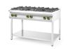 Gas cooker 6-burner open stand, HENDI, Kitchen Line, 28,5kW, 1200x700x(H)900mm 2