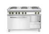 Cooker, electric with convection oven GN 1/1, HENDI, Kitchen Line, 400V/18600W, 1200x700x(H)900mm 1