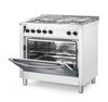 5-burner gas cooker, HENDI, Smart, 230V/3000W, 17000kW, 900x600x(H)900mm 3