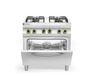 4-burner gas cooker with GN 1/1 electric convection oven, HENDI, Smart, GN 1/1, 230V/3000W, 17000kW, 800x700x(H)900mm 3