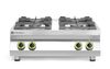 Gas cooker 4-burner Kitchen Line - table top, HENDI, Kitchen Line, 19kW, 800x700x(H)310mm 1