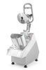 Electric vegetable cutter with large inlet opening, 3 discs included, Revolution, 230V/750W, 500x250x(H)470mm 2