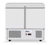 Refrigerated counter, 2 doors, Arktic, Without backsplash, 230V/220W, 900x700x(H)890mm 1