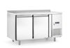 Freezer counter, 2 doors, Arktic, Profi Line, With backsplash, GN 1/1, 280L, 230V/600W, 1360x700x(H)910mm 2