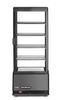 Atdzesēts displeja skapis, 98 l, Arktic, Melns, 230V/210W, 444x397x(H)1100mm 1