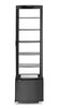 Chlazená skříň displeje, 270 l, Arktic, Černá, 230V/290W, 556x526x(H)1913mm 2