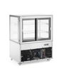 Refrigerated display cabinets with 2 shelves, Arktic, 300L, 230V/480W, 994x677x(H)1230mm 3