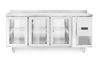 Refrigerator counter three glass door, Arktic, 420L, 230V/400W, 1795x700x(H)850mm 1