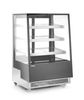 Refrigerated display cabinets with 3 slanted shelves, Arktic, 500L, 230V/490W, 900x833x(H)1460mm 2