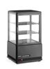 Refrigerated display cabinet, 58 l, Arktic, black, 230V/170W, 452x406x(H)830mm 2