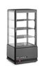 Refrigerated display cabinet, 78 l, Arktic, black, 230V/170W, 444x397x(H)940mm 2