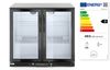 Kühlschrank mit doppelter Tür auf der Rückseite, Arktic, 158L, Schwarz, 230V/160W, 900x530x(H)870mm 2