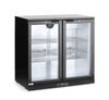 Zadní barová dvoudveřová chladnička, Arktic, 158L, Černá, 230V/160W, 900x530x(H)870mm 3