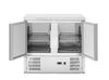 Chlazený stůl s pracovní deskou z nerezové oceli, Arktic, stůl chladící, 146L, 230V/143W, 900x700x(H)850mm 3