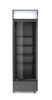 Jednokřídlá chladnička s podsvíceným panelem , Arktic, 254L, Černá, 230V/250W, 578x605x(H)1980mm 1