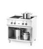 Induction stove with 4 hobs, HENDI, 400V/17000W, 800x720x(H)854mm 3