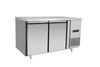 Sügavkülmlaud Profi Line 700 - 3 uksega, agregaadi asukoht küljel, Arktic, Profi Line, GN 1/1, 280L, 230V/600W, 1360x700x(H)910mm 1