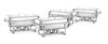 Chafing dish set, HENDI, GN 1/1, 8,5L, 610x355x(H)297mm 1