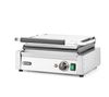 Contact grill Panini, HENDI, ribbed top and smooth bottom, 230V/2200W, 430x375x(H)216mm 4