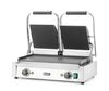 Contact grill - double version, HENDI, ribbed top and smooth bottom, 230V/3600W, 570x375x(H)216mm 2