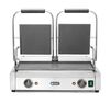 Contact grill - double version, HENDI, ribbed top and smooth bottom, 230V/3600W, 570x375x(H)216mm 1